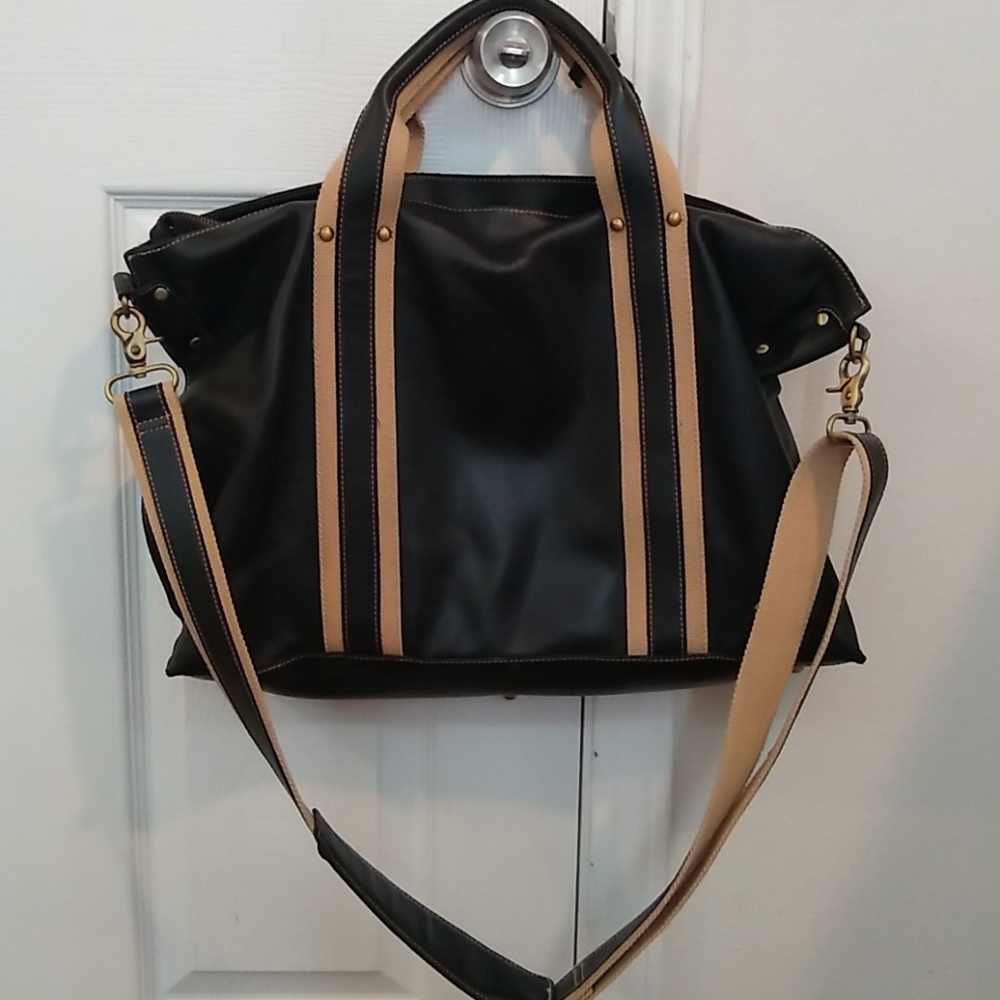 APC Black Leather Shoulder Bag Crossbody